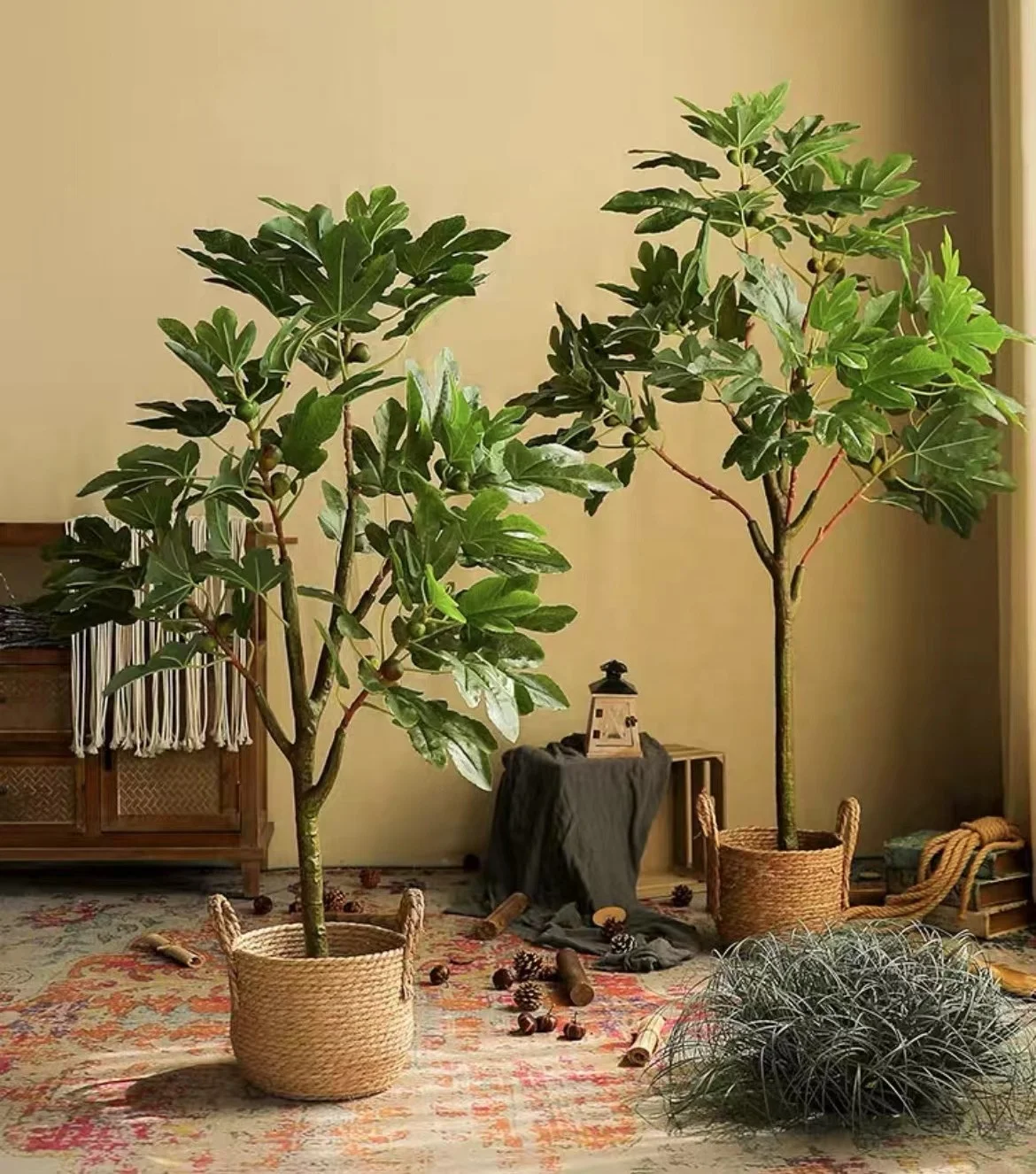 Artificial Bonsai Plant - Fiddle Leaf Fig Tree Faxu Plants