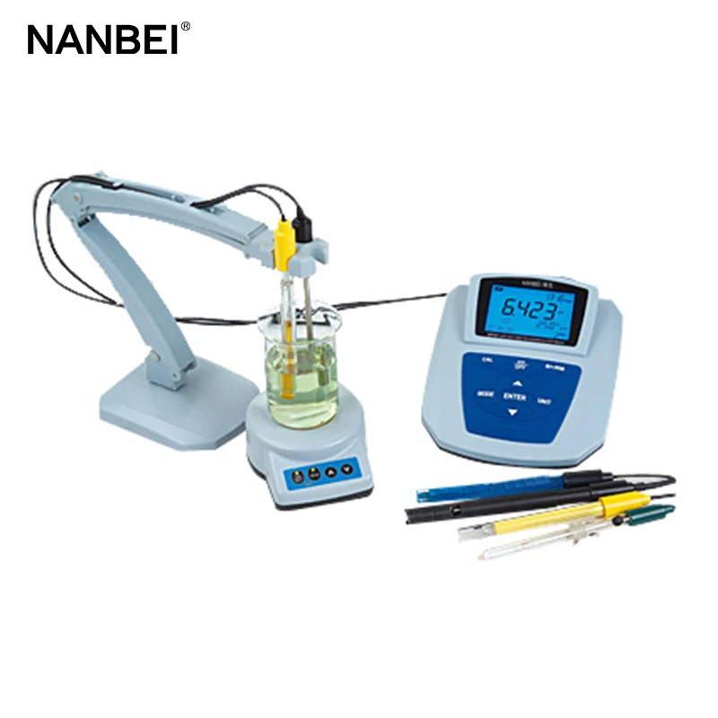 Ph + Conductivity Doubleparameter Measurement Meter Mp521 Lab Ph