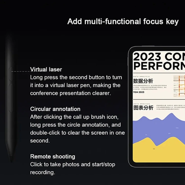 Original Xiaomi Focus Stylus Pen for Mi Pad 6 Max 14 - High