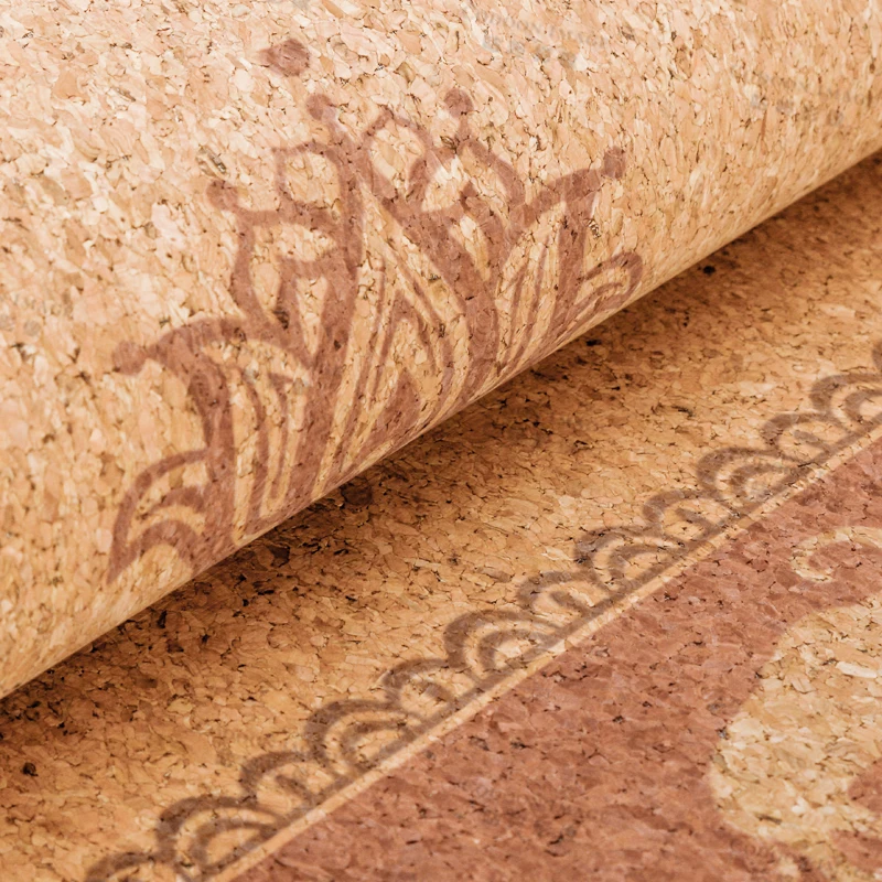 Meiyee хорошее качество Nr резиновый пробковый коврик для йоги