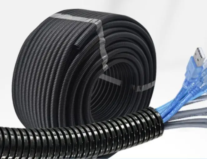 Heat Resistant Corrugated Tube Plastic Pipe PVC Electrical Conduit Flexible Hose
