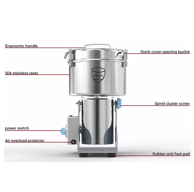 1500g Coffee Dispensers Herbal Medicine Grinding Machines Spice ...