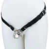 anillo redondo-Cinturón-Plata