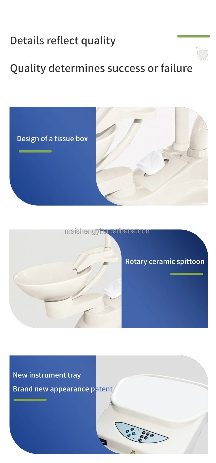 Dental Chair Motor Cadeiras Dentarias Rotate Dental Chair Manufacturers