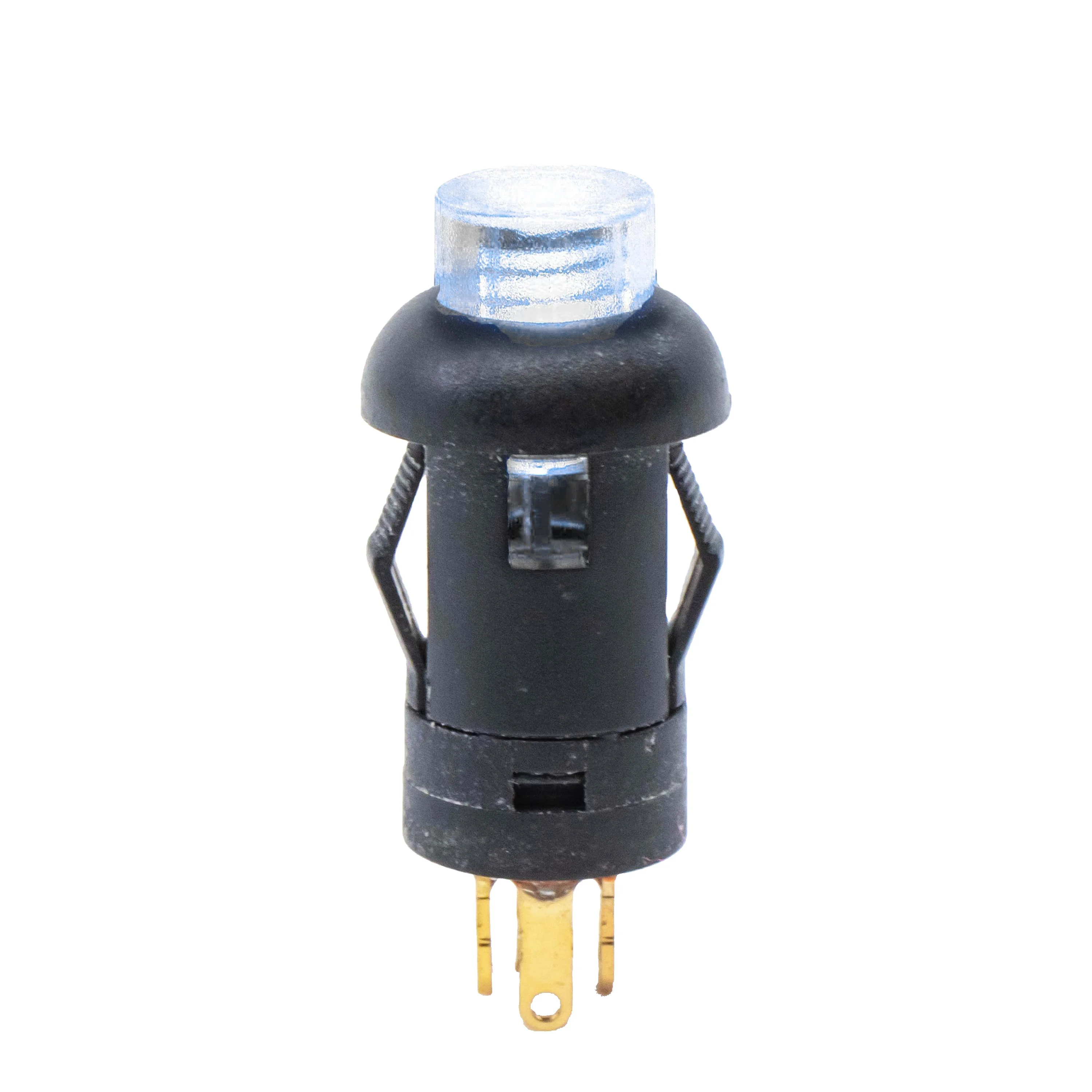 Lakeview PLE Series SPST Momentary Electronical Miniature Round Push Button Switch