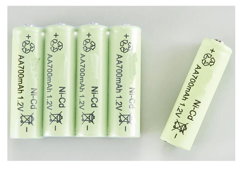 
Оптовая продажа cyclable Nicd AA 700mah Дешевый аккумулятор для детей электрический автомобиль куртка игрушки перезаряжаемые хорошее качество Nicd батарея 700mah 