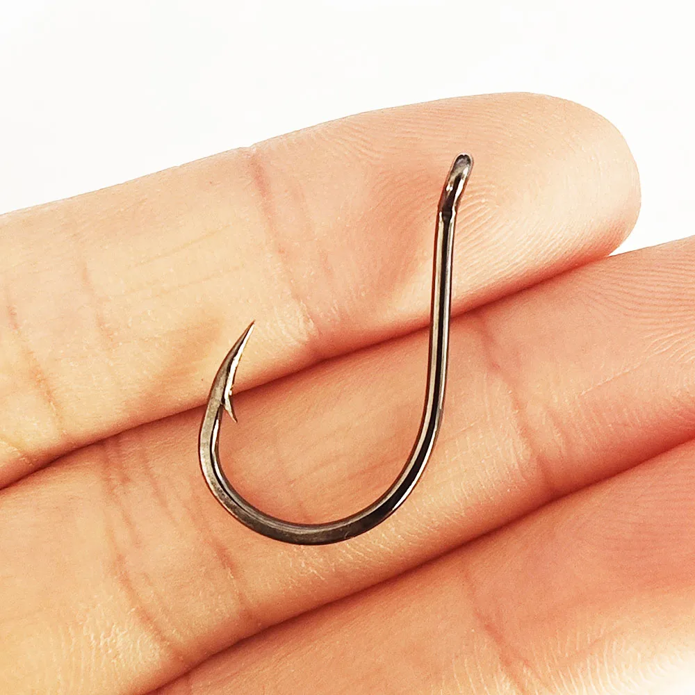 Kisangel Lot de 150 hameçons à hareng pour pêche à la bouche tordue