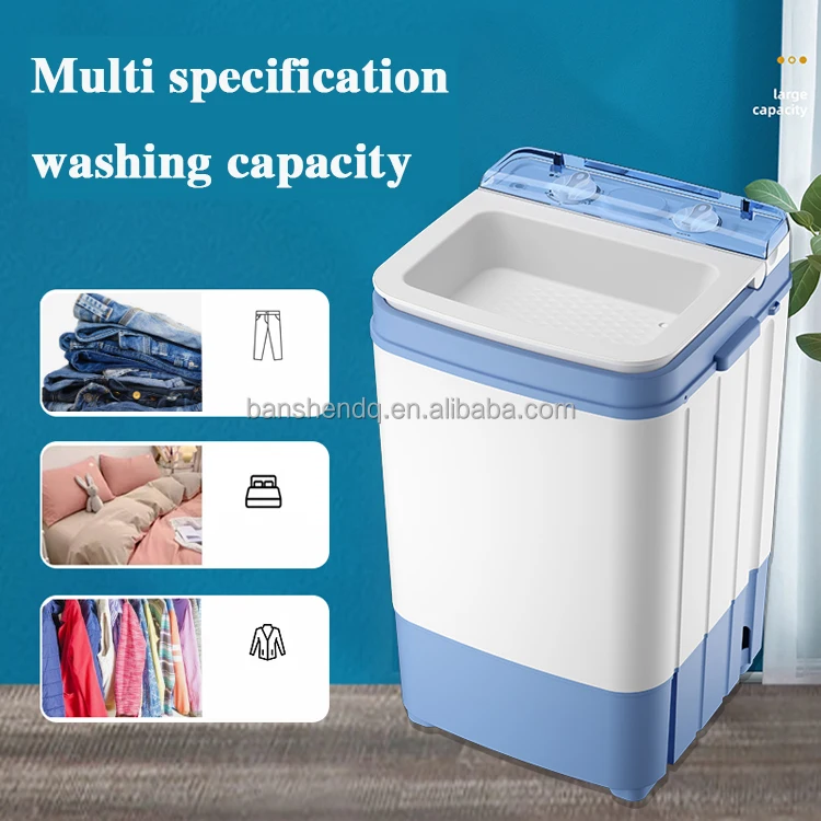 2024 New Models Single Tub Portable Washer  China Laundry Washing Machine for Clothes and Shoes