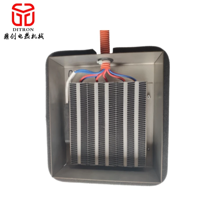 Electric fin PTC heating element used on automobils