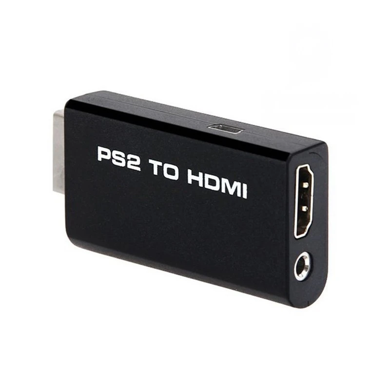 Adaptor konverter Video HD Audio HDMI, untuk Sony Playstation PS2 ke HDMI  Audio Video HD dengan Output Audio PS2HDMI untuk mode tampilan PS2