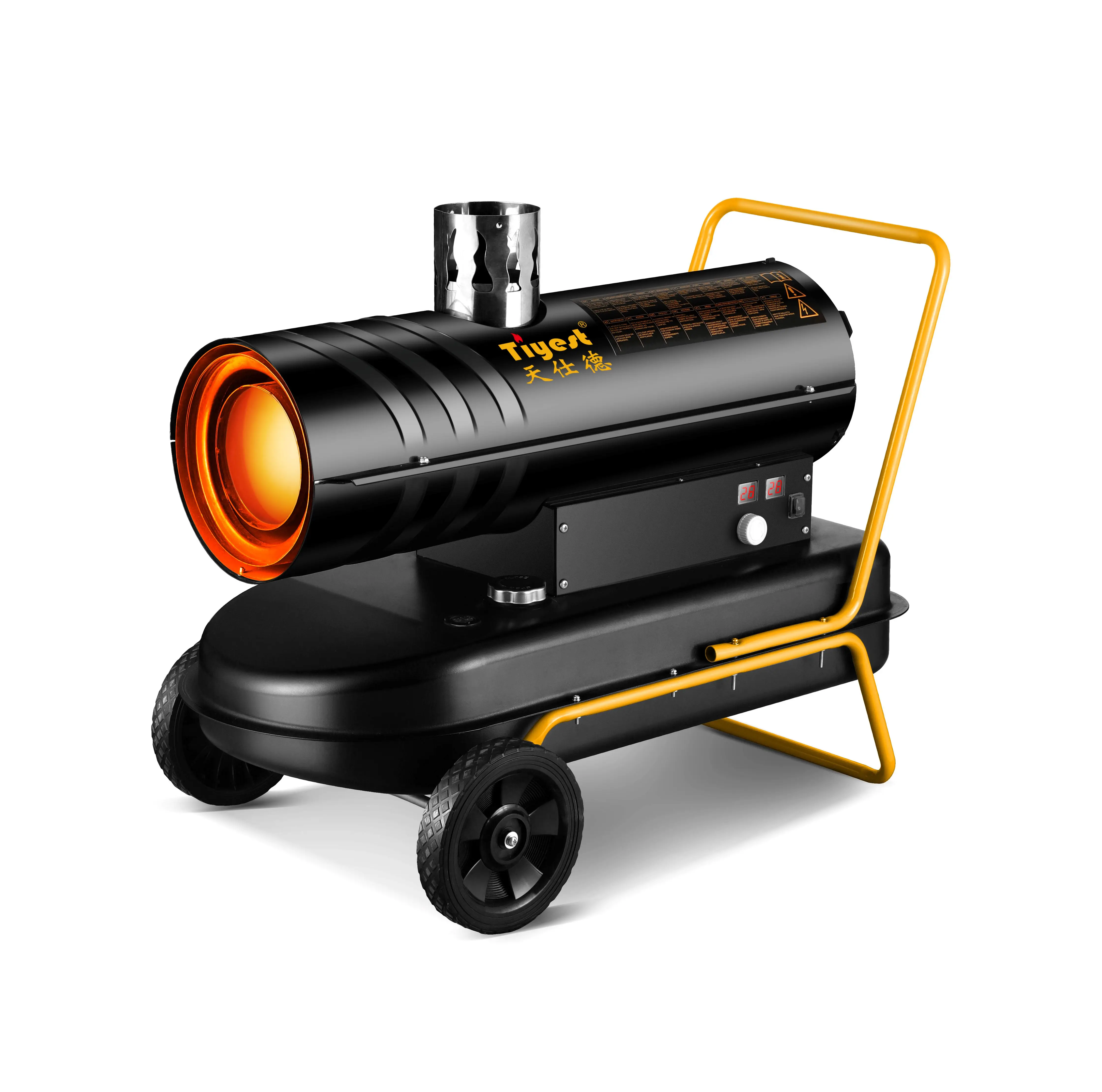Newest Design 30kw Greenhouse Poultry Chicken Diesel Oil Kerosense Heater Industrial Hot Air Heater