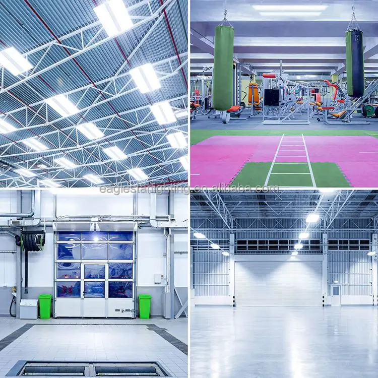USA Stock Free Shipping zigbee wireless control available high power light led high bay lighting for warehouse church 5000k