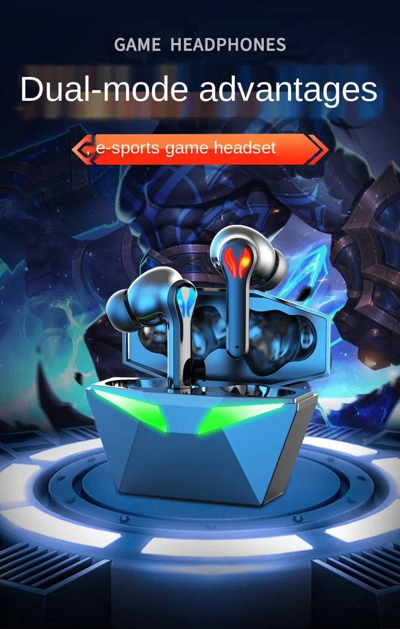 Earphone J116  Gaming Earphone Power Bank KW-01 Wireless Earbud Headphones aperçu 6