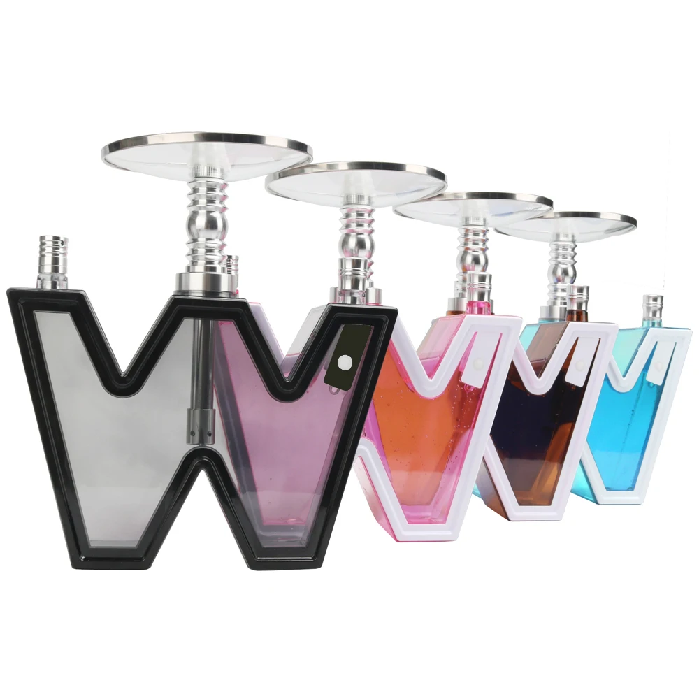 Big Smoking Complete Chicha Wholesale 2 Hose Hookah Set Nargile W