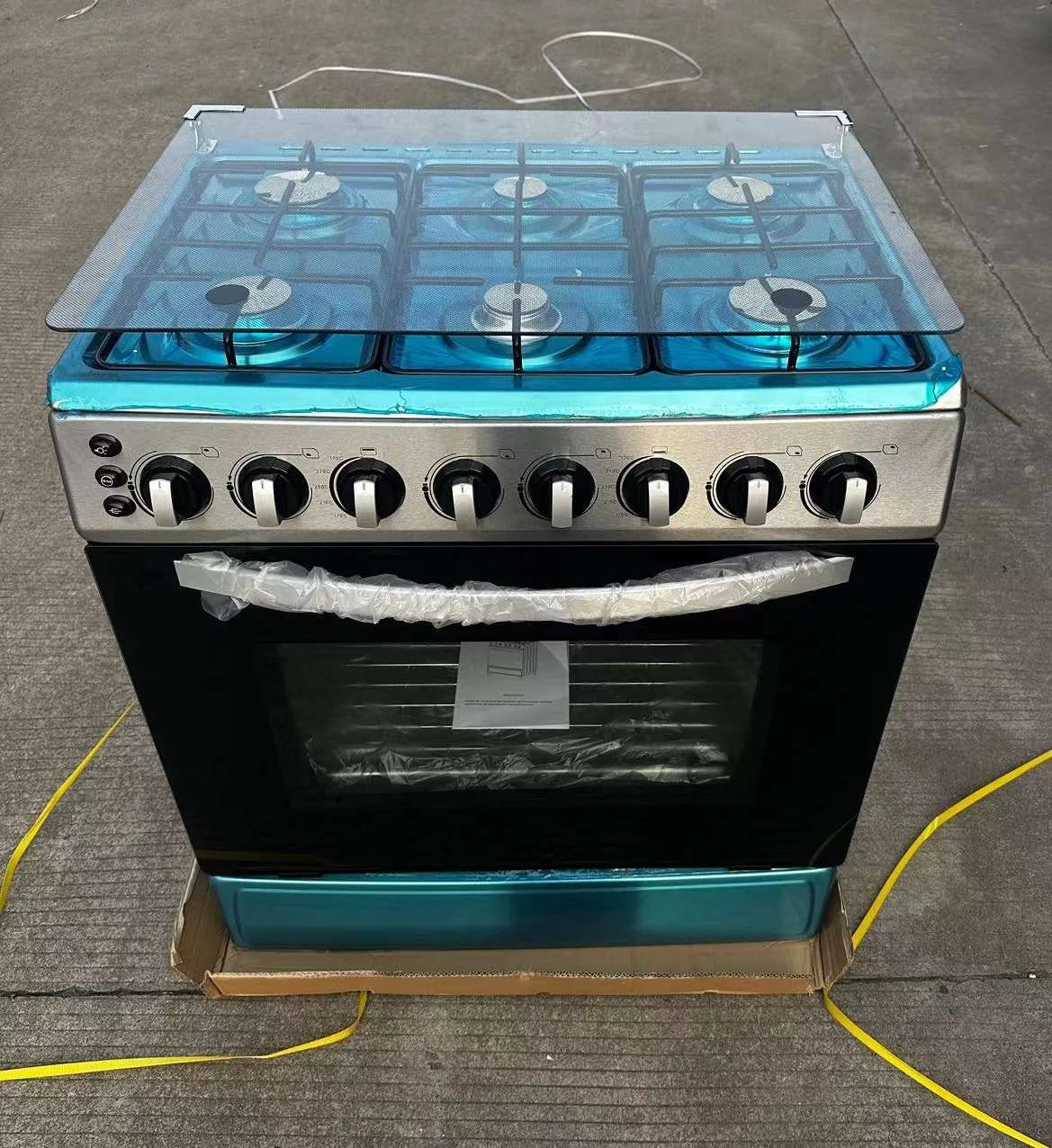 Freestanding Gas Stove Connected Vertical Multi-function 120L  Multi-function Household Oven