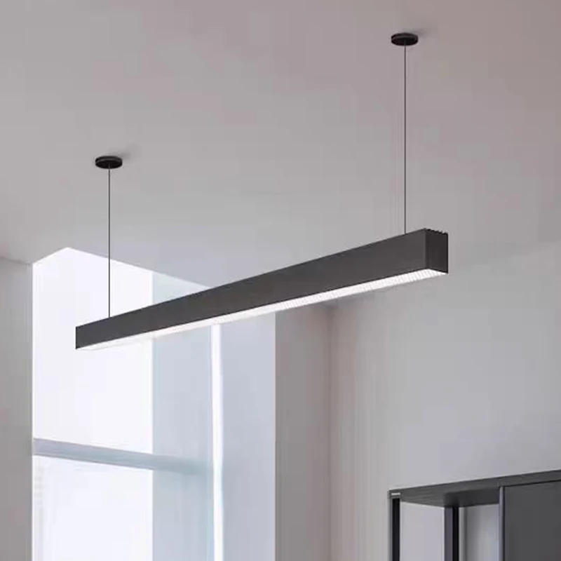 4FT 1200MM Led Hanging 35W Linear Light Office Mall Billiard Room Led Linear Light Aluminum Pendant Linear Lights