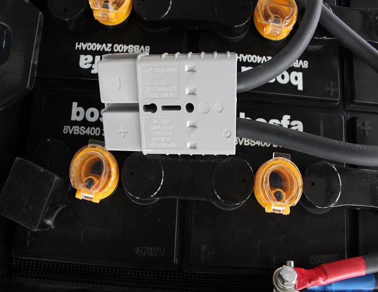 トヨタブランドフォークリフト7FB15用48V 400AH/8VBS400鉛蓄電池充電式