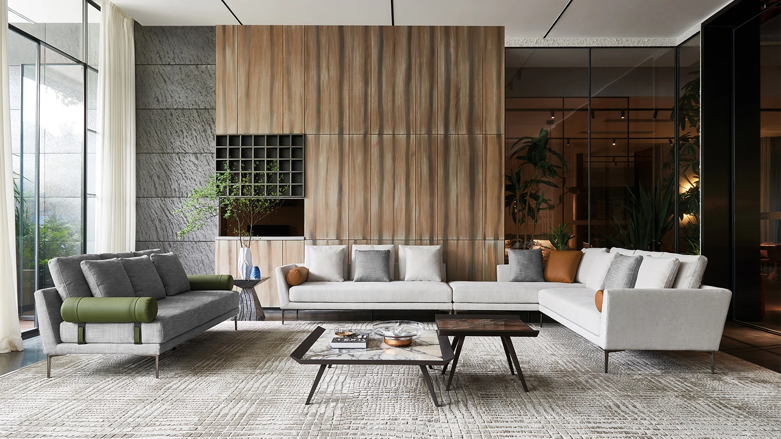 Alibaba Cave　ソファ ボックス真空圧縮ソファリビングルームモジュラー2 3シーターラブ