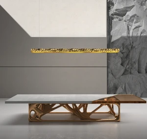 ECOJAS Decorative Crystal Hanging Light for Villa Restaurant Hotel New Design Chandelier