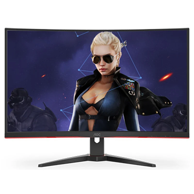 For Aoc C32g2e 32 Inch Curved Computer Gaming Display Pc Gamer 165hz Monitor Screen Buy 31 5 Inch Curved Gaming Monitor 144 Hz Large Screen Computer Lcd Screen Curved Screen 32 Inch 2k Hd Curved