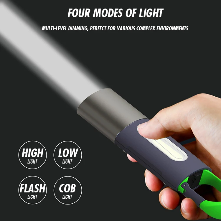 Portable USB LED Zoomable Handheld Mini Tactical EDC Flashlights Pocket Mini Waterproof Keychain Flashlights manufacture