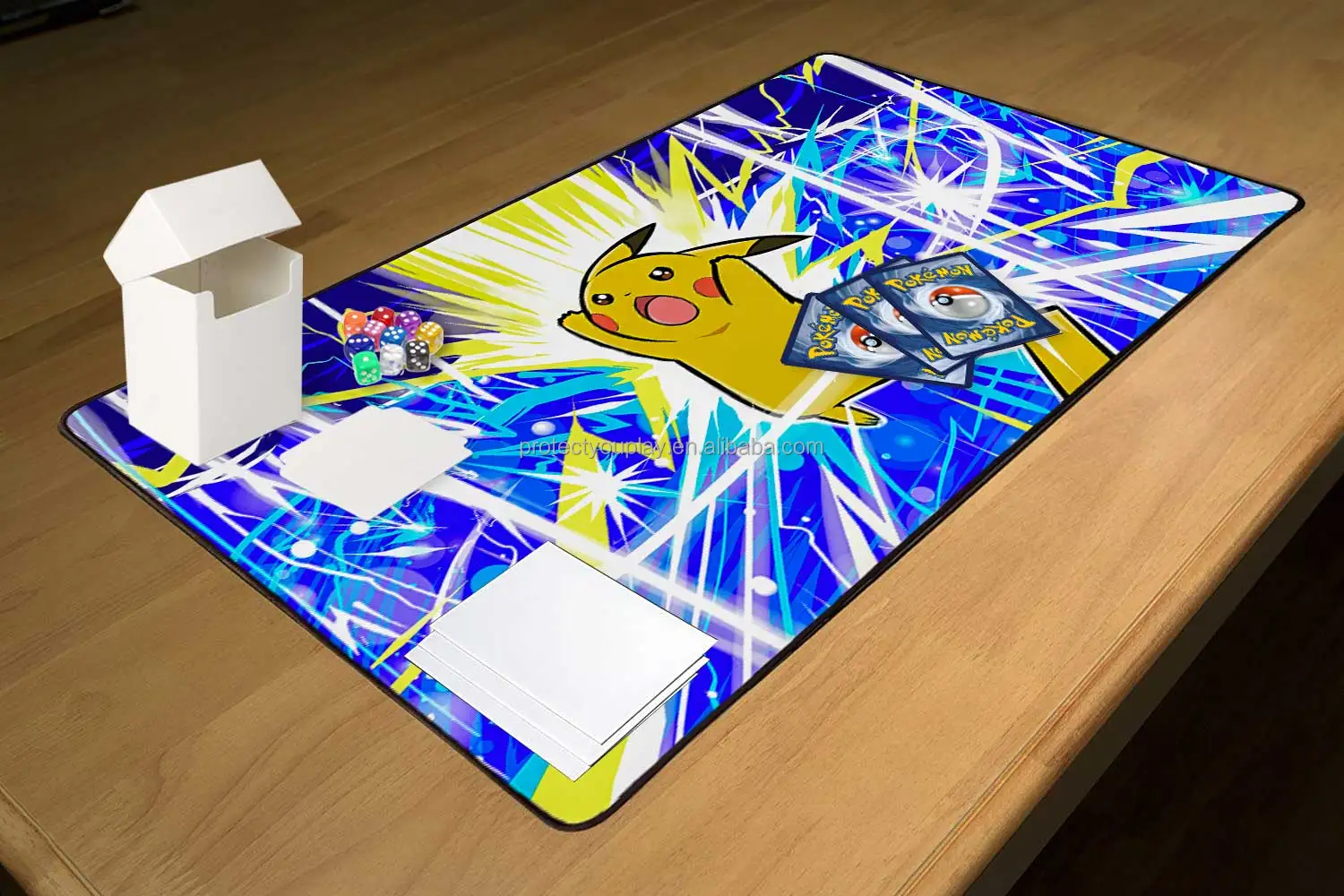 Wholesale Custom Yugioh Mtg Tcg Ptcg Card Playing Mat Waterproof Rubber