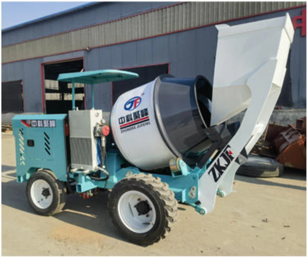 China Mobile Self Loading Ready Mix Concrete Mixing Truck In Malaysia