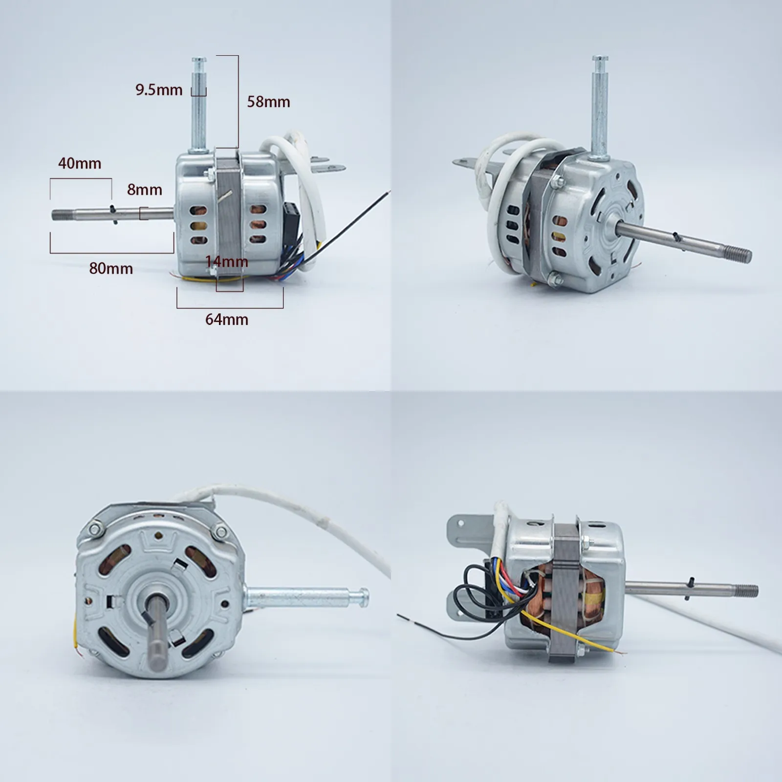 Zhongshan 230v 30w 45w small 3 speed fan motor 1/20hp 16 inch 
