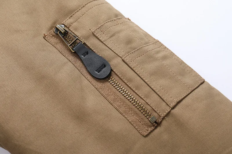 Men's Pilot Jacket With Fur Collar Warm Cotton Outdoor Coat_voghion.com