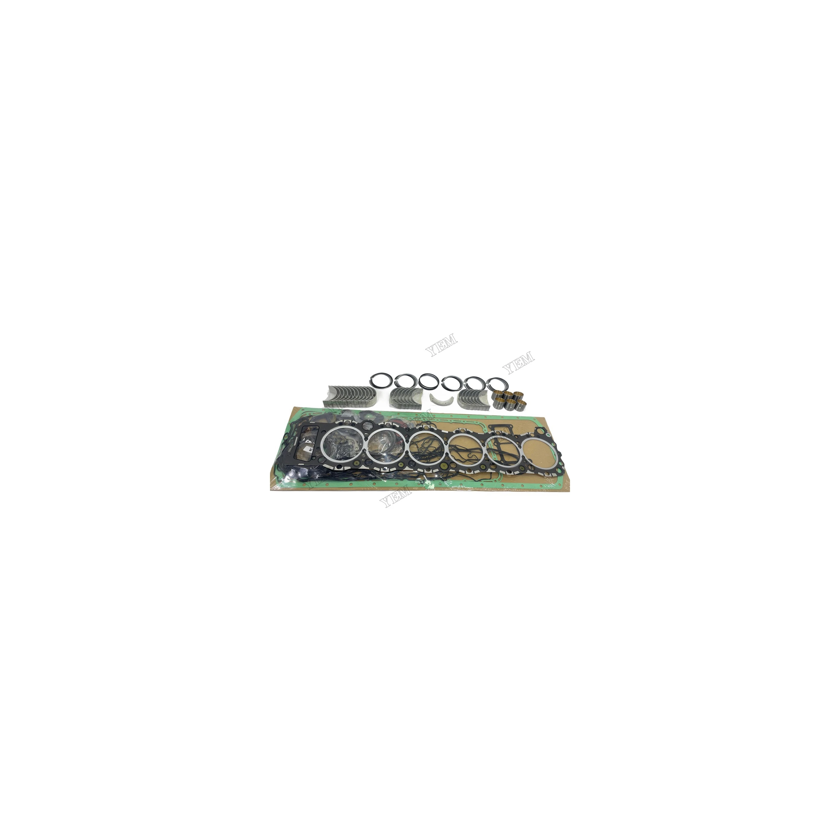 Overhaul Re-ring Kit Compatible for Isuzu 6WG1 Aftermarket Engine Parts