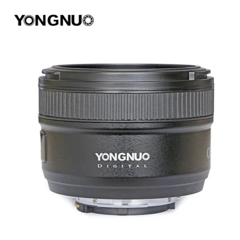 YONGNUO YN50mm F1.8 Large Aperture Auto Focus for D800 D300 D700 D3200 D3300 D5100 D5200 D5300 DSLR Camera Lens detail image