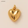 Colgante de amor fundido-oro