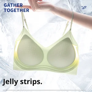 2026 Summer Comfortable Cool Soft Ultra-Thin Seamless Bra Support Lift Solid Style Vest Wire-Free Adjusted-Straps Bras