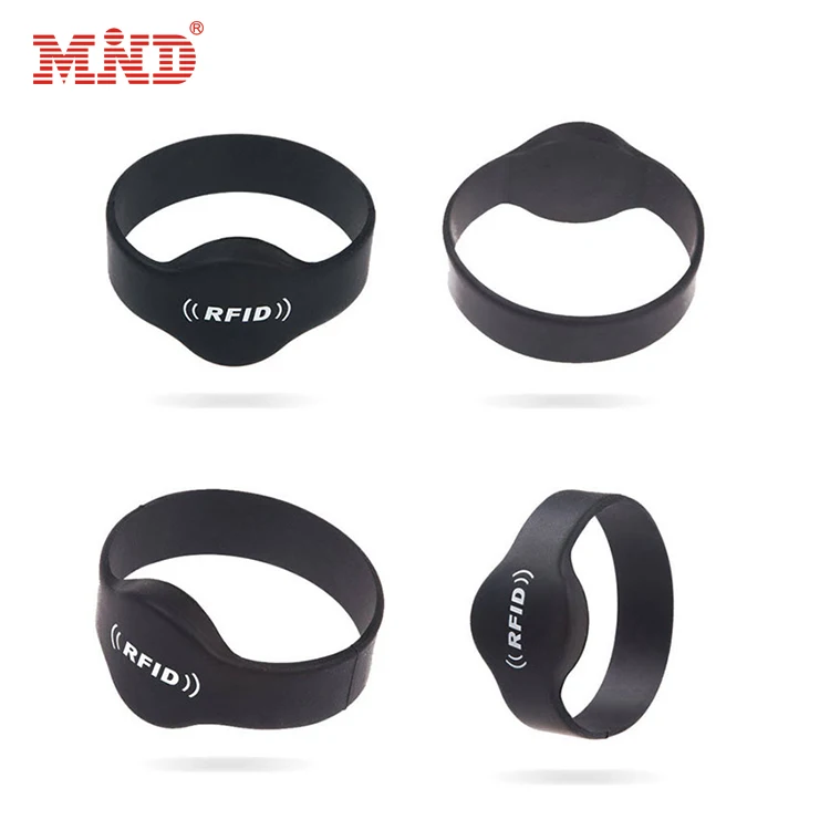 10pcs 125Khz RFID Wristband Silicone Bracelet IP68 Waterproo