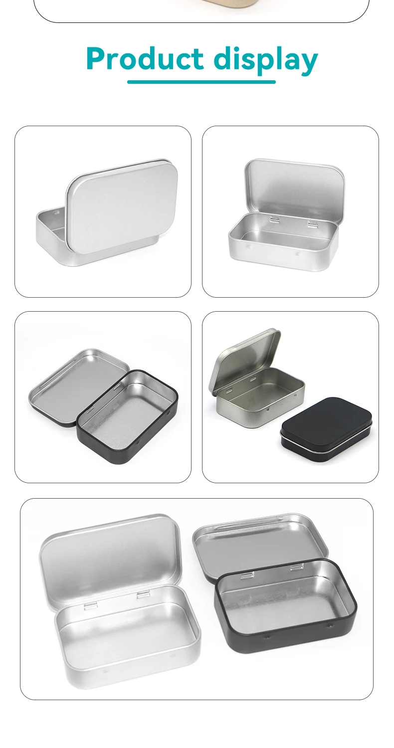 Odm Oem Factory Wholesale Small Batch Stock Custom Silver Black Candy