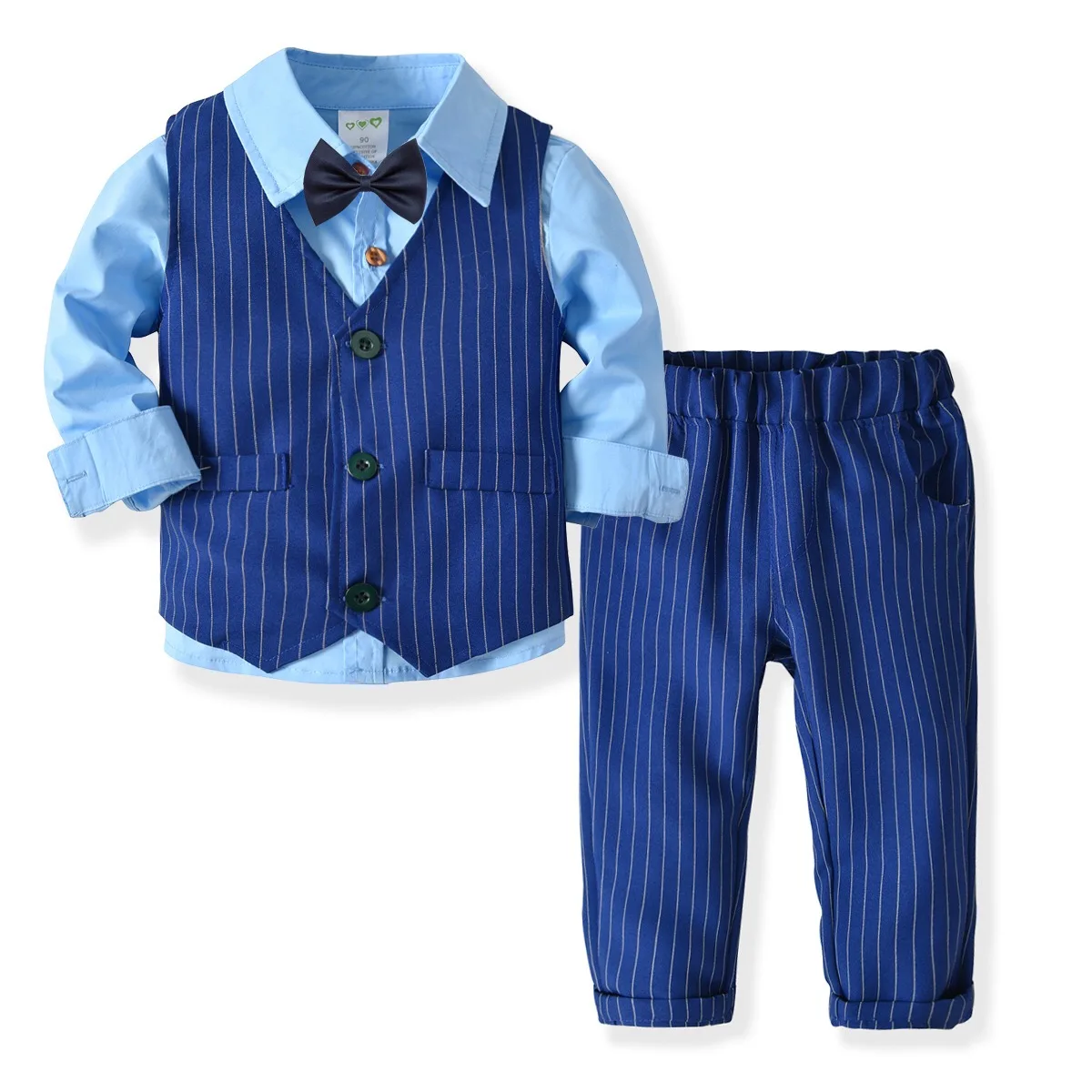 Western Style Dress For Baby Boys Kids 