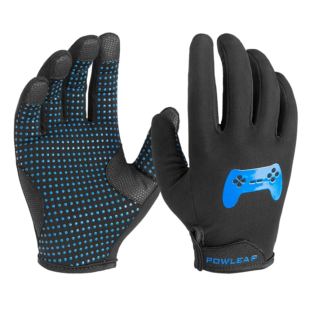 Cool Design Unisex Gamer Gloves - Comfortable Touchscreen 3 Finger