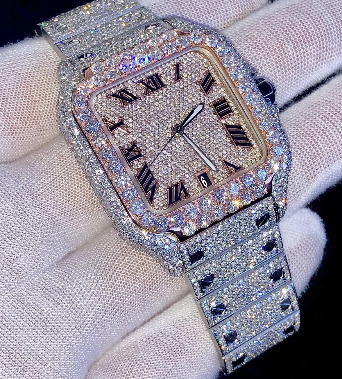 Luxury Square Diamond Watches for Men - 2026 Edition