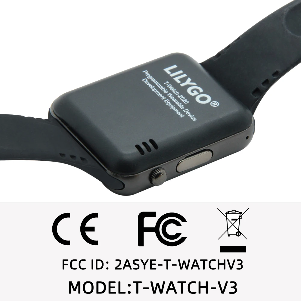 LILYGO TTGO T-Watch 2020 V3 - DIY ESP32 Development Watch
