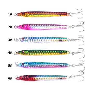 CHEERY 30g 40g Long Casting Metal Bionic Jigging Lure High Quality Fishing Bait for Ocean Boat Fishing – Metal Jig – view 5