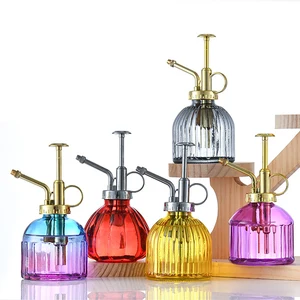 Factory Made 250Ml Custom Empty Fancy Clear Glass Elegant Unique Round Spray Bottles for Sale