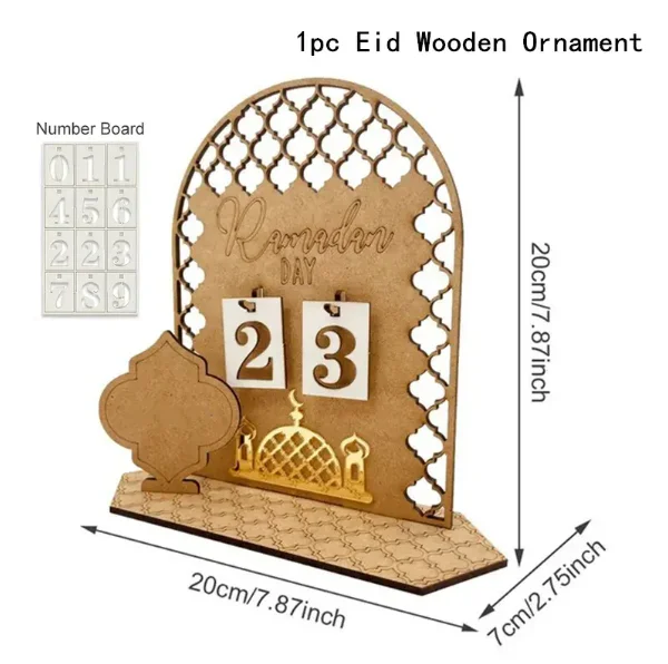 Diy Wooden Crafts Decor Advent Calendar Ramadan Ornament Wood Eid Diy Wooden Crafts Decor Advent Calendar Ramadan Ornament Wood Eid