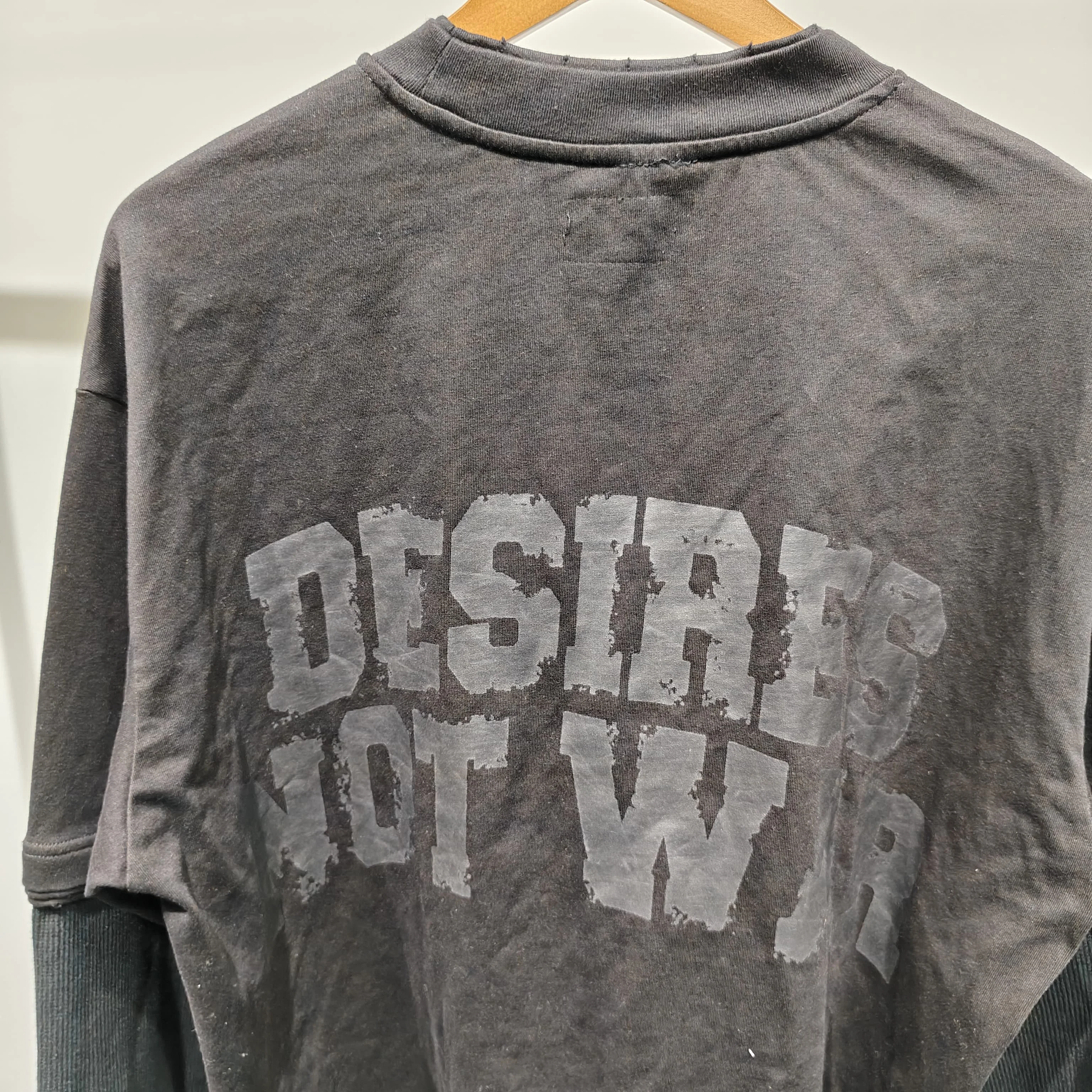 Custom Men 100 Cotton Vintage Acid Washed DTG Printed Loose Oversized Graphic T Shirt High Quality gallery 3