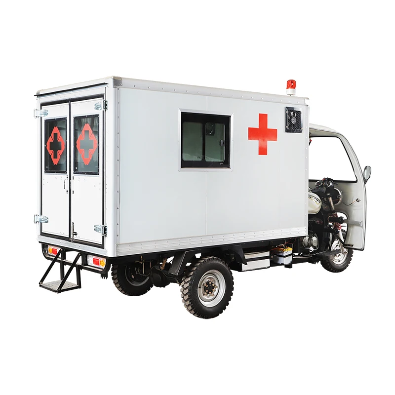 2020 Newest 250cc Promotion Three Wheel Passenger Ambulance Tricycle in Africa Cargo Bike