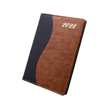 Custom Logo Personalized Texture Leather Brown Paper Notebooks