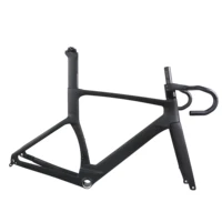 Aero Road Bike Frame TT-X38 T47 Thread Racing Bicycle Full Hidden Cable Available Size 47/49/52/54/56/58cm