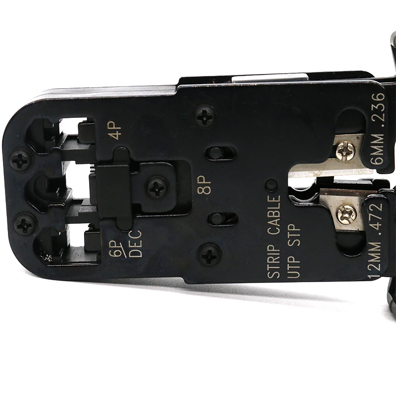 MT-8107 LAN Cable Tester Hand Tool Network Tester Tool 4P 6P 8P RJ45 Modular Plug Crimping Tool