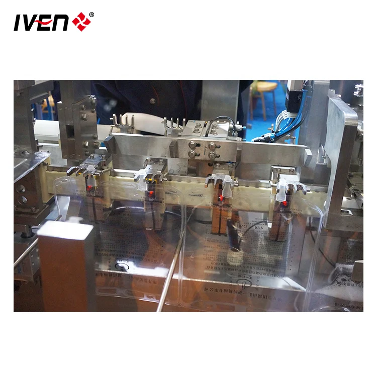 IVEN, мягкий мешок из нетканого ПВХ, линия по производству LVP, формование, наполнение, запечатывание