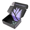 Durable Hot Sale Black Matte Customized Mailer Box