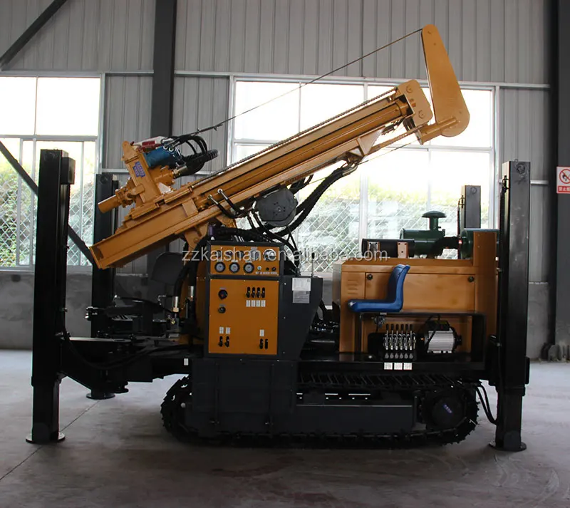 
 200Meter depth KW200 Kaishan brand efficient multi-functional water well drill rigs /borehole dril